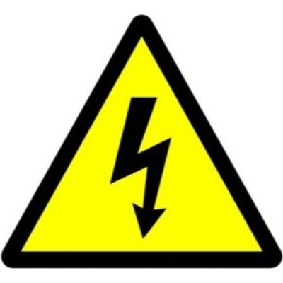 A Perfekt Blesk trojúhelník 60x50 mm samolepící – Zboží Dáma