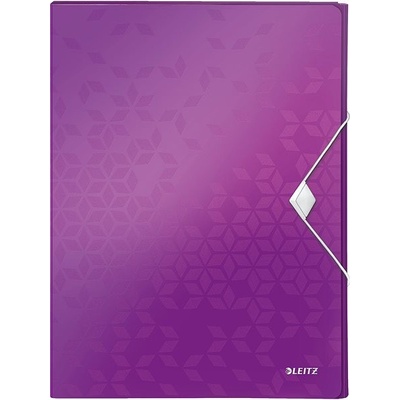 Leitz s gumičkou Wow purpurový ES462962