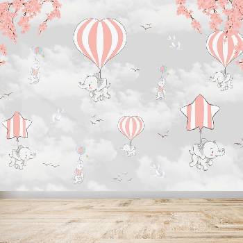 Image 1 of Decono Детски Фототапет Розови Балони