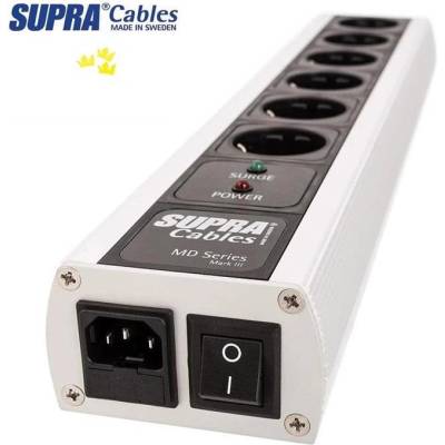 Supra Cables Supra mains block md06-eu/sp switch (094425)