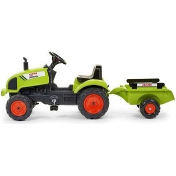 Falk Traktor Claas Arion 410 s valníkem zelený
