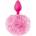 Boss of Toys Pink pompom anal plug