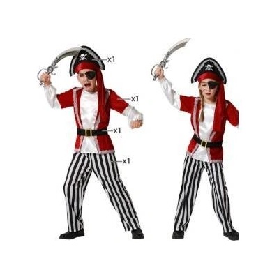 BigBuy Carnival Маскировъчен костюм за деца Многоцветен Пирати Размер 10-12 години