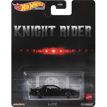 Mattel Hot Wheels Prémiové auto Knight Rider KITT