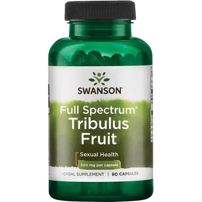 Swanson Tribulus Fruit 500 mg 90 kapsúl