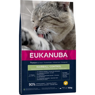 EUKANUBA Adult Hairball Control 10 kg