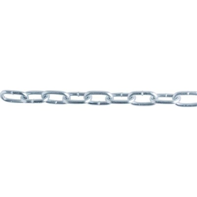 Řetěz článkový 4x21 mm cívka 40m Zn DIN 5685A