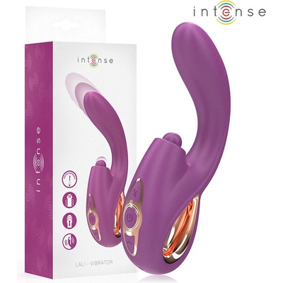 Intense lali multifunction g-spot vibrator tapping & thrust & vibration purple