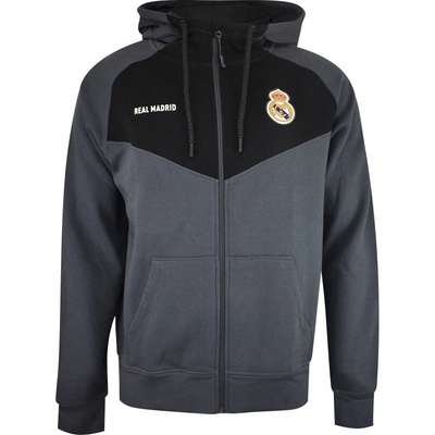 Fan-shop Real Madrid Zip gris