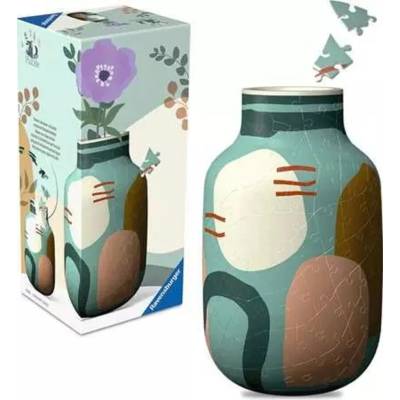 Ravensburger 3D Puzzle Moderní Váza Divoká šalvěj 162 ks