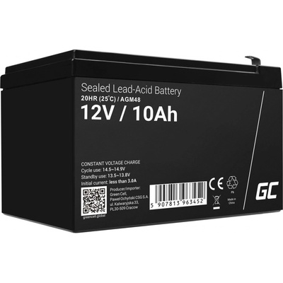 Green Cell AGM48 UPS battery Sealed Lead Acid (VRLA) 12 V 10 Ah (AGM48)