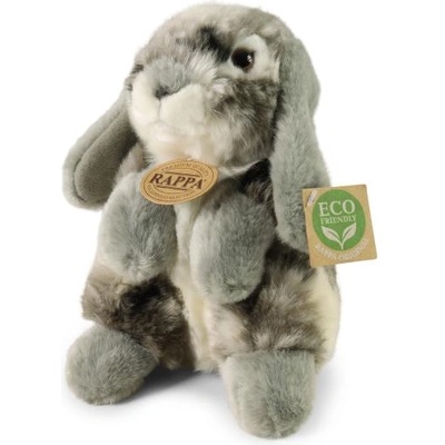 Rappa Плюшено зайче сиво 19 см eco-friendly (260191)