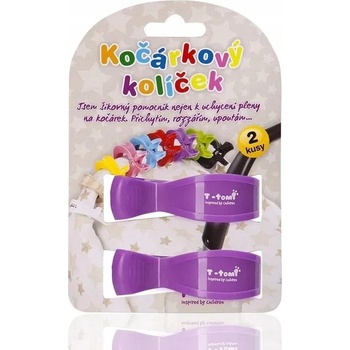 T-tomi kolíček 2ks Fialový