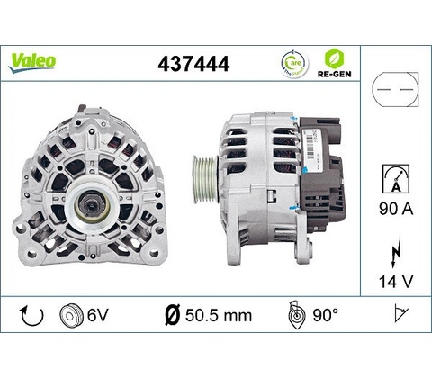 generátor VALEO 437444