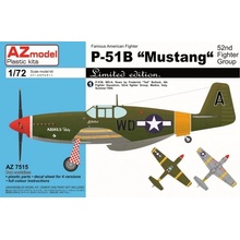 AZmodel P-51B Mustang "52nd Fighter Group1:72