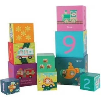 Image 1 of Classic World - Картонени кубчета за редене - Транспортни средства (CW20020)