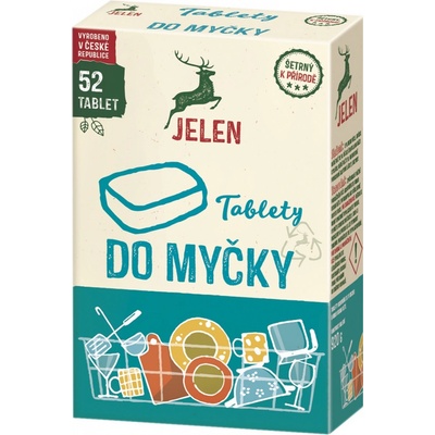 Jelen tablety do myčky 52 ks