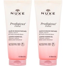 NUXE Prodigieux Floral Scented Shower Gel dámský set sprchový gel 2 x 200 ml