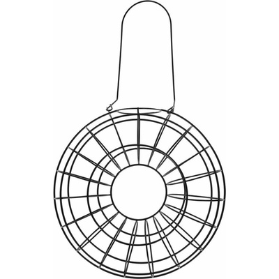 Kerbl Circle Závesné kŕmidlo pre vtáky krúžok na lojové guličky 24 x 8 x 24 cm kov 87045