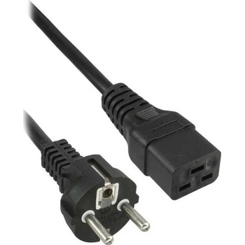 PremiumCord Kabel síťový k počítači 230V 16A 1,5m IEC 320 C19 konektor kpspa015