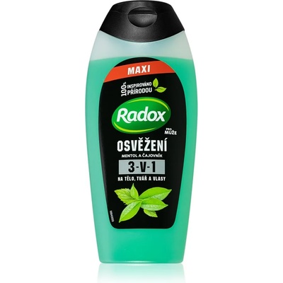 Radox Refreshment освежаващ душ гел за мъже 400ml