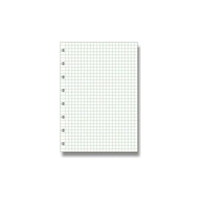 Filofax čtverečkovaný papír náplň zápisníků A5 Notebook