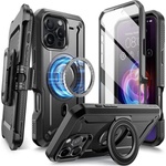 SUPCASE Magsafe Противоударен Калъф за iPhone 16 Pro Max, Supcase UB Pro Mag, Черен (843439150744)