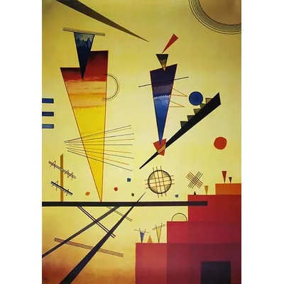 Obrazy - Kandinsky, Wassily: Structure joyeuse - reprodukce obrazu