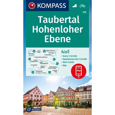 Taubertal, Hohenloher Ebene 1:50 t.