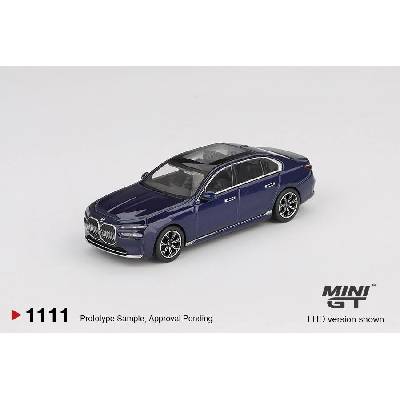 MINI GT BMW i7 xDrive60 Black Sapphire 1:64