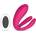 Teazers Couple Vibrator with Remote Pink