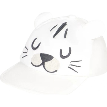 Mayoral Шапка с козирка Mayoral - Тигър, бяла, размер 50 (25-10882-057-50)