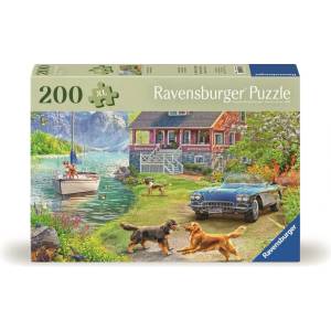 Ravensburger - Puzzle Summer by the lake - 200 piese