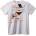 NOONEBRAND Тениска Еспресо Сладост - S, White