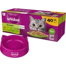 Krmivo pro kočky Whiskas výběrové menu v želé 40 x 85 g
