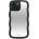 Holdit Гръб Holdit Wavy Case за iPhone 17E, iPhone 16E, 15, 14, 13 - Black, Mirror