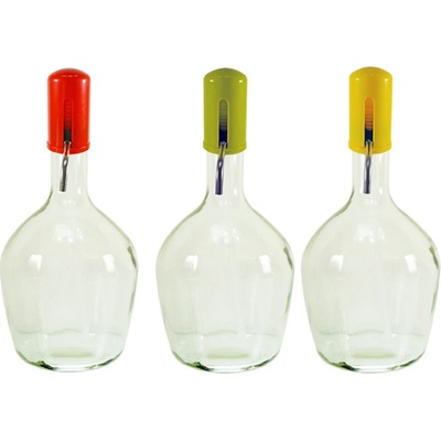 HOME Sklenená fľaša COLOUR 3,9l