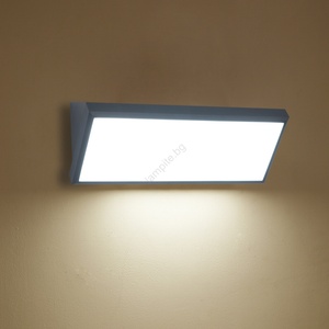 Brilagi - LED външен стенен осветител със сензор TRIANGLE LED/42W/230V антрацит IP65 (BG3847)