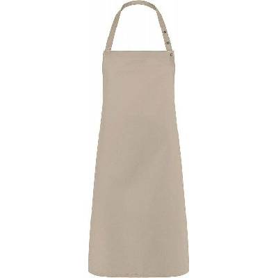 Karlowsky Číšnická zástěra Bib Press Stud Písková