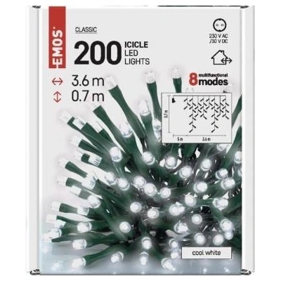 EMOS D4CC01 LED vianočné cencúle