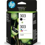HP Compaq HP 303 black/color, original printer cartridges pack of 2 - 3YM92AE