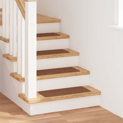 vidaXL Килимчета против подхлъзване за стълби 15 pcs Жълто 60 x 25 cm (4019810)