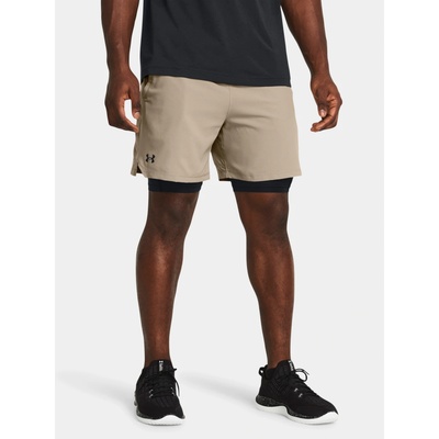 Under Armour UA Vanish Woven 2in1 Sts Hnědá