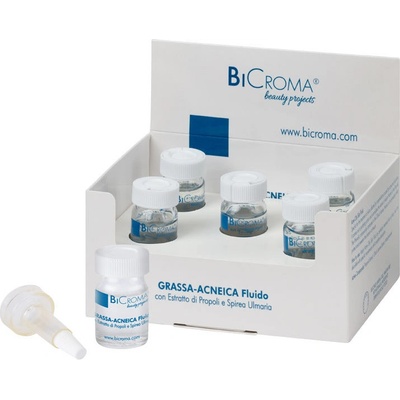 BiCroma BIO-TEKUTÉ SÉRUM NA MASTNOU A AKNÓZNÍ PLEŤ 5x5 ml