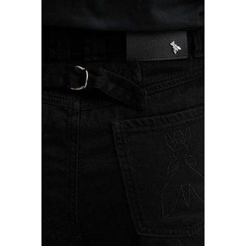 Patrizia Pepe Дънков къс панталон Patrizia Pepe в черно с изчистен дизайн с висока талия 2P1692 D107 (2P1692.D107)