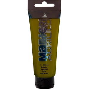 Maimeri Acrilico АКРИЛНА боя Green Gold 333 200 ml 1 бр (M0924333)