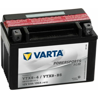 VARTA 8Ah left+ YTX9-BS (508 012 014)