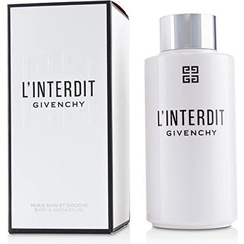 Givenchy L´ Interdit kúpeľový a sprchový olej 200 ml