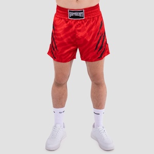 GymBeam Шорти за муай тай Grind Red L
