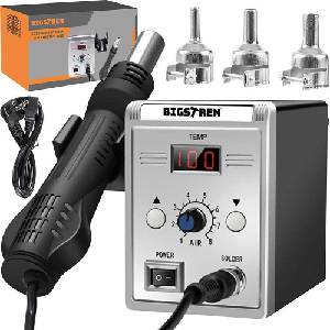 Bigstren Станция за запояване с горещ въздух 100-450°C, 120L/min. 700W, BIGSTREN (UNI-08548)